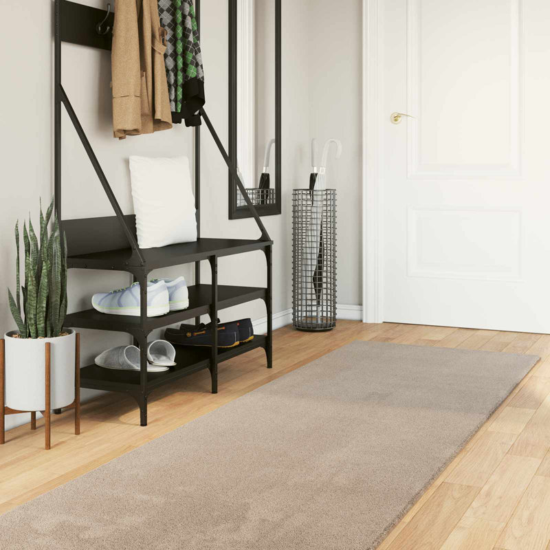 Machine Tufted Area Rug, Sand, Runner 80cm x 1000cm