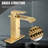 Single-Hole Single-handle Bathroom Faucet with Drain Assembly-97787441