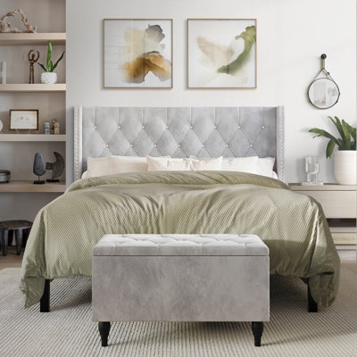 Falaq Solid Wood Piece Bedroom Set