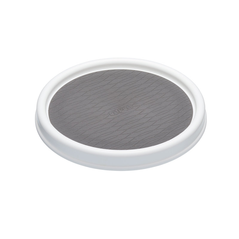Copco Non-Skid Turntable/Worktop Organiser/Lazy Susan, 3.4cm H x 23cm W x 23cm D