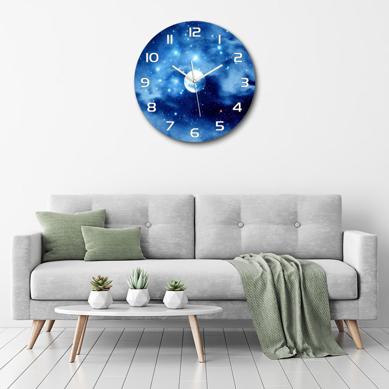 Joeliel Glass Wall Clock