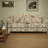 Vintage Floral Fabric Rustic  Sofa