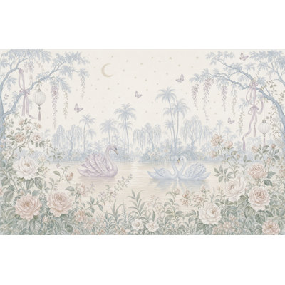 Papier peint Swans