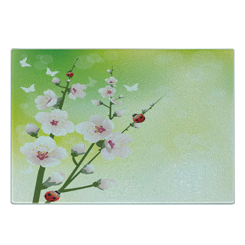Planche à découper en verre trempé Ambesonne