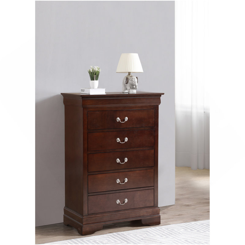 Commode Louis Phillipe G3125-CH, cappuccino, Cappuccino