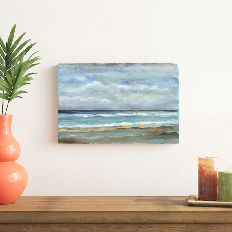 Bord de mer, H 12 po x l 18 po x P 1,25 po