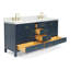 Ensemble de meuble-lavabo double 73 po Cambridge-33740500