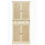 72.3 Kitchen Pantry 4 Door Cabinet with 1 Drawer Storage Cabinet