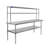 Stainless Steel Top Workbench With 2 Tier Shelf-63850108