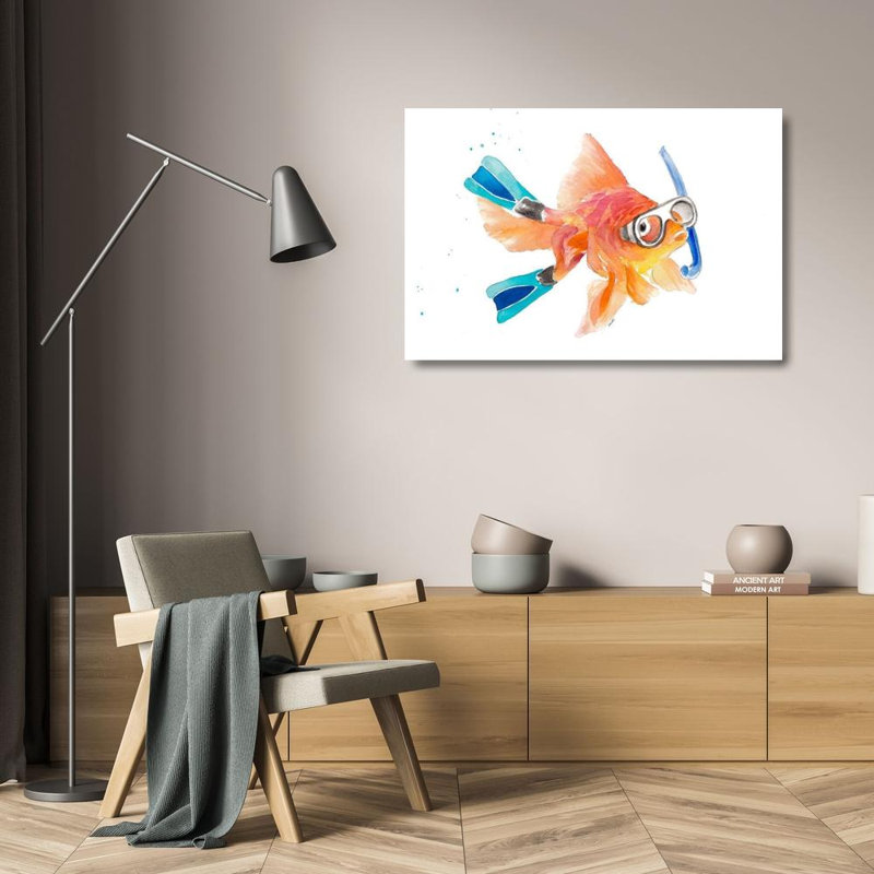 Reproduction d'art sur toile Beachcrest Home ™ Loreth, Lanie
