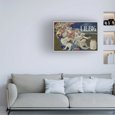 English School Extractum Carnis Liebig Canvas Art