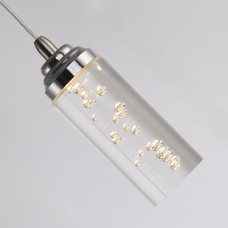 Luminaire suspendu cylindrique à DEL 10 lumières Ardrie, H 4,7 po x l 1,8 po x P 1,8 po