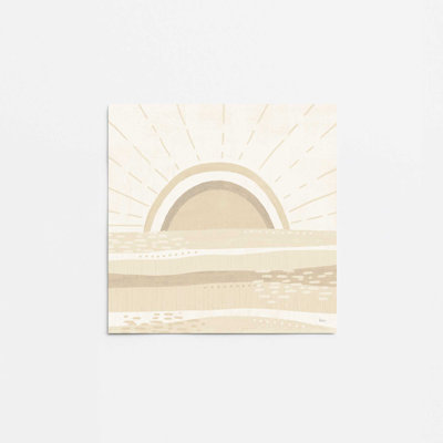 Sandy Sunrise, reproduction sur toile