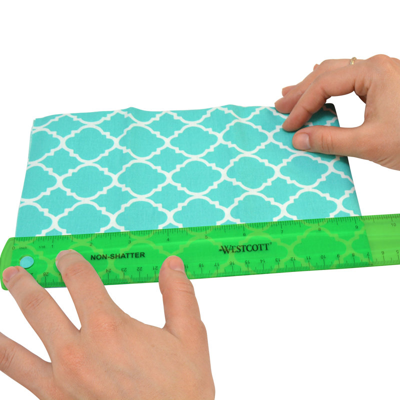12" Assorted Translucent Shatterproof Ruler Set with Anti-Microbial
