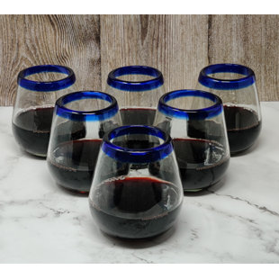 https://assets.wfcdn.com/im/78299345/resize-h310-w310%5Ecompr-r85/2495/249586543/hand-blown-mexican-stemless-wine-glasses-glasses-with-cobalt-blue-rims-15-oz-set-of-4.jpg