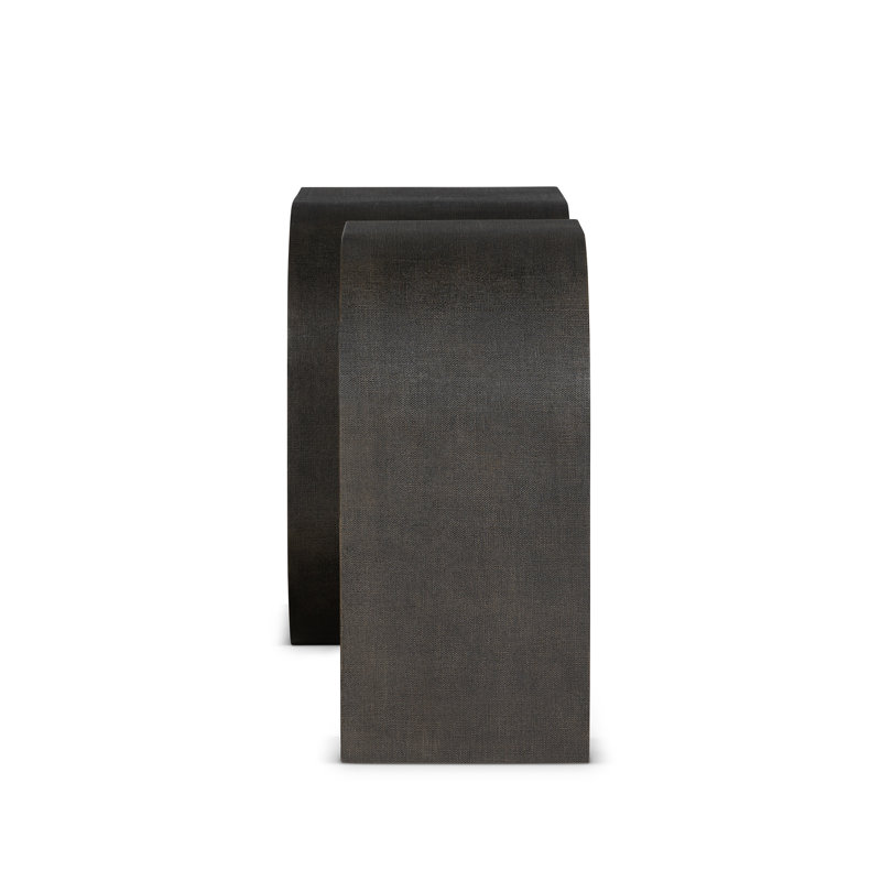 Rio Hall Console, Silk Linen, Seal Brown