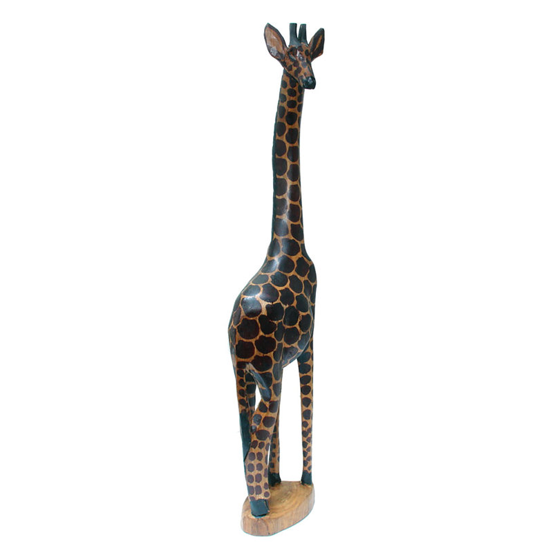 Camarillo Animals Figurines & Sculptures, 24" H  x 8" W x 4.5" D, Black