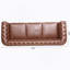 Canapé Chesterfield en polyuréthane à accoudoirs roulés.-114427252