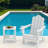 Wolak Double-Tier Patio Table Side Table-1505018702