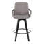 Tabouret de comptoir à hauteur fixe avec pivot