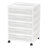 Drawer Plastic Storage Chest with Casters-61948810-111935261