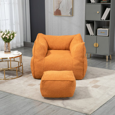 Fauteuil à billes Fauteuil à billes paresseux / repose-pieds Fauteuil à billes à dossier haut et durable pour adultes et enfants (intérieur et extérieur)