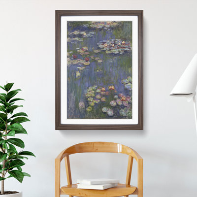 Water Lilies Lily Pond Vol.27 by Claude Monet - Picture Frame Painting