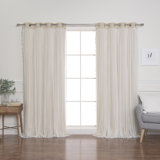 Holland Polyester Room Darkening Curtain Pair