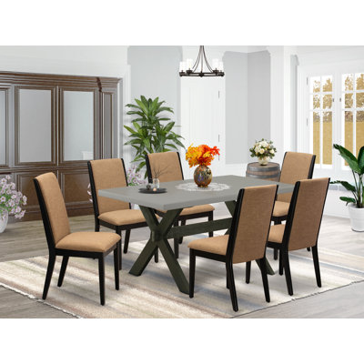 4 - Person Acacia Solid Wood Dining Set