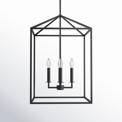 Ellis 4 - Light Dimmable Lantern Chandelier
