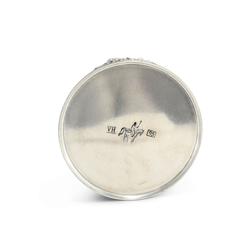 Vineyard Pewter Round Coaster