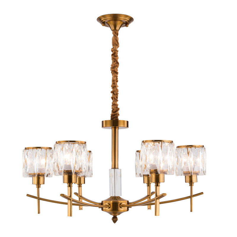Lustre à intensité variable 6 lumières