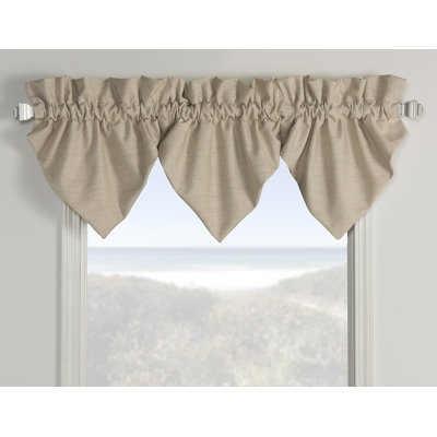 Bisou linen Ascot 27" Window Valance