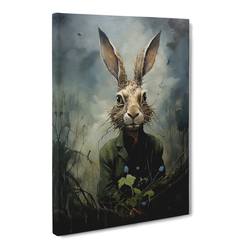 Hare Conceptual No.2 - Print, 76cm H x 50cm W x 3cm D