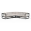 Redondo Outdoor 5 - Seat Patio Sectional-1040075375
