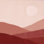 «Warm Desert Landscape I» par Farida Zaman - reproduction