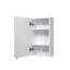 400mm W 670mm H Surface Frameless Medicine Cabinet Mirror 2 Adjustable-66290607
