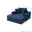 Canapé-lit modulaire 3-en-1 de 52,4 po Boneless-275608594