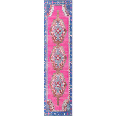 Oppie Performance Chenille Oriental Indoor Rug