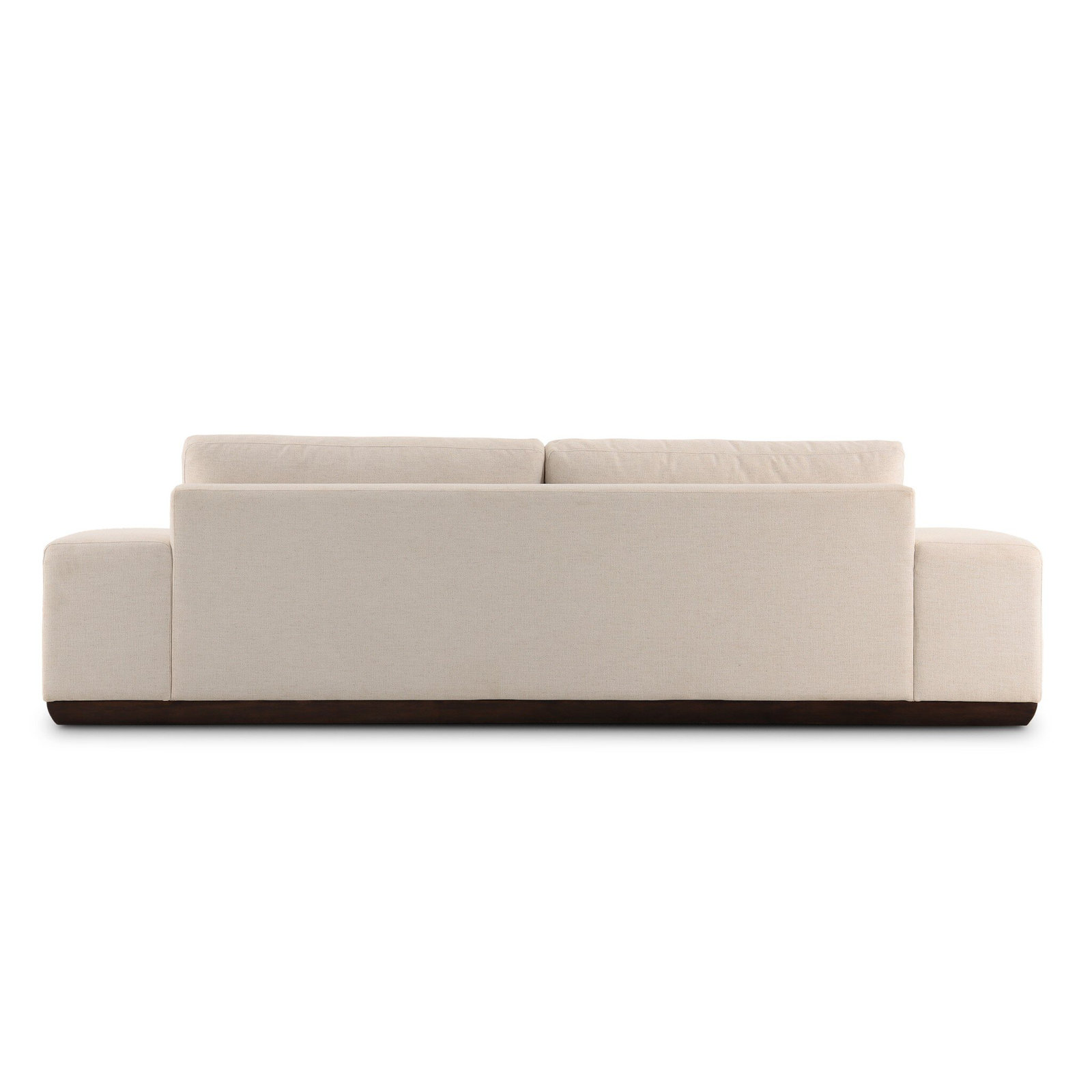 Aletza Sofa 104"-Surrey Cocoa, Crypton Nomad Snow