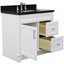 Ensemble de meuble-lavabo simple 37 po Tihomir-279534861-279534862