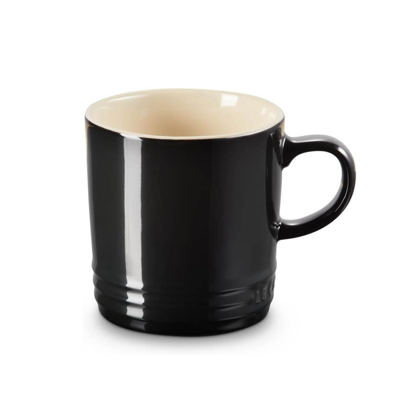Stoneware Coffee Mug, Black