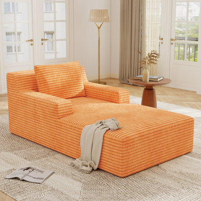 1 Seater Corduroy Sofa Bed