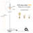 Austelle 53.17 " Arched Floor Lamp