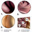 Décoration murale florale en métal rose et doré Glam Flowers II-87826822