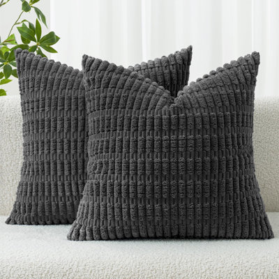Striped Square Cushion Cover