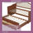 Twin Daybed with Trundle and Storage Drawers, Upholstered Button Tufted Sofa Bed for Guest Rooms-21118996