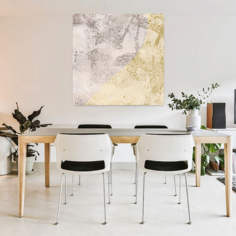 Art contemporain, art contemporain abstrait, H 36 po x l 36 po