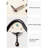 Black Irregular Pendulum Wall Clocks