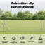Vidaxl Welded Wire Fence Galvanised Steel-114858560-114858580